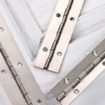 galvanised piano hinges